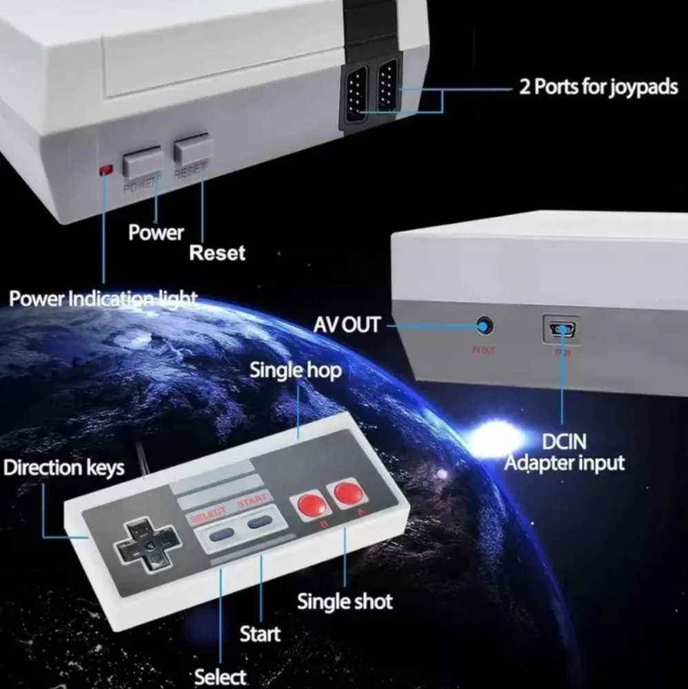 Anniversary Edition Entertainment System AV Classic Mini Video Game Console
